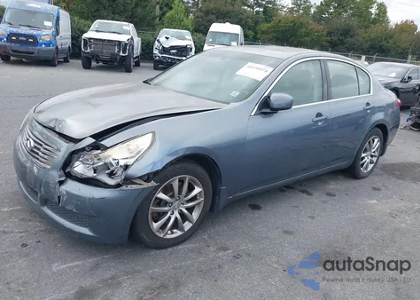 2007 Infiniti G35X from USA, damaged, VIN JNKBV61F27M822980